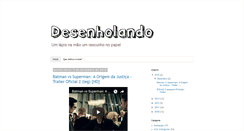 Desktop Screenshot of desenholando.com